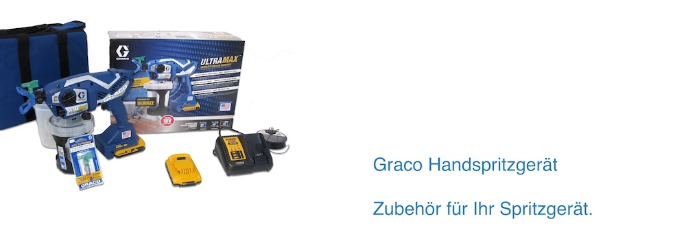 Banner Airless Zubehör Graco Handspritzgerät