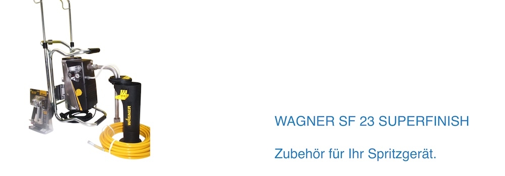 Wagner SF23 Plus Zubehör Banner